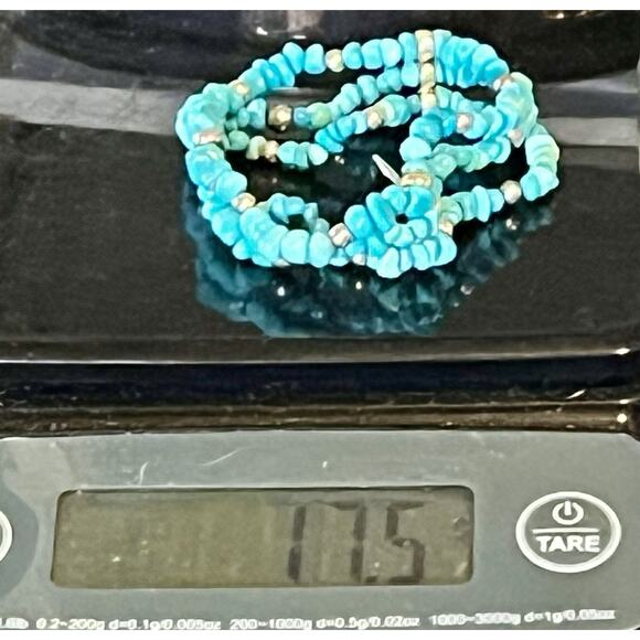 Carolyn Pollack Relios Vintage Turquoise & 925 Bead Coil Wrap Bracelet - Picture 11 of 11